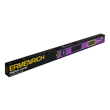 Цифровой уровень Ermenrich Verk LL100, фиолетовый купить по низкой цене | МАКСПРОФИТ